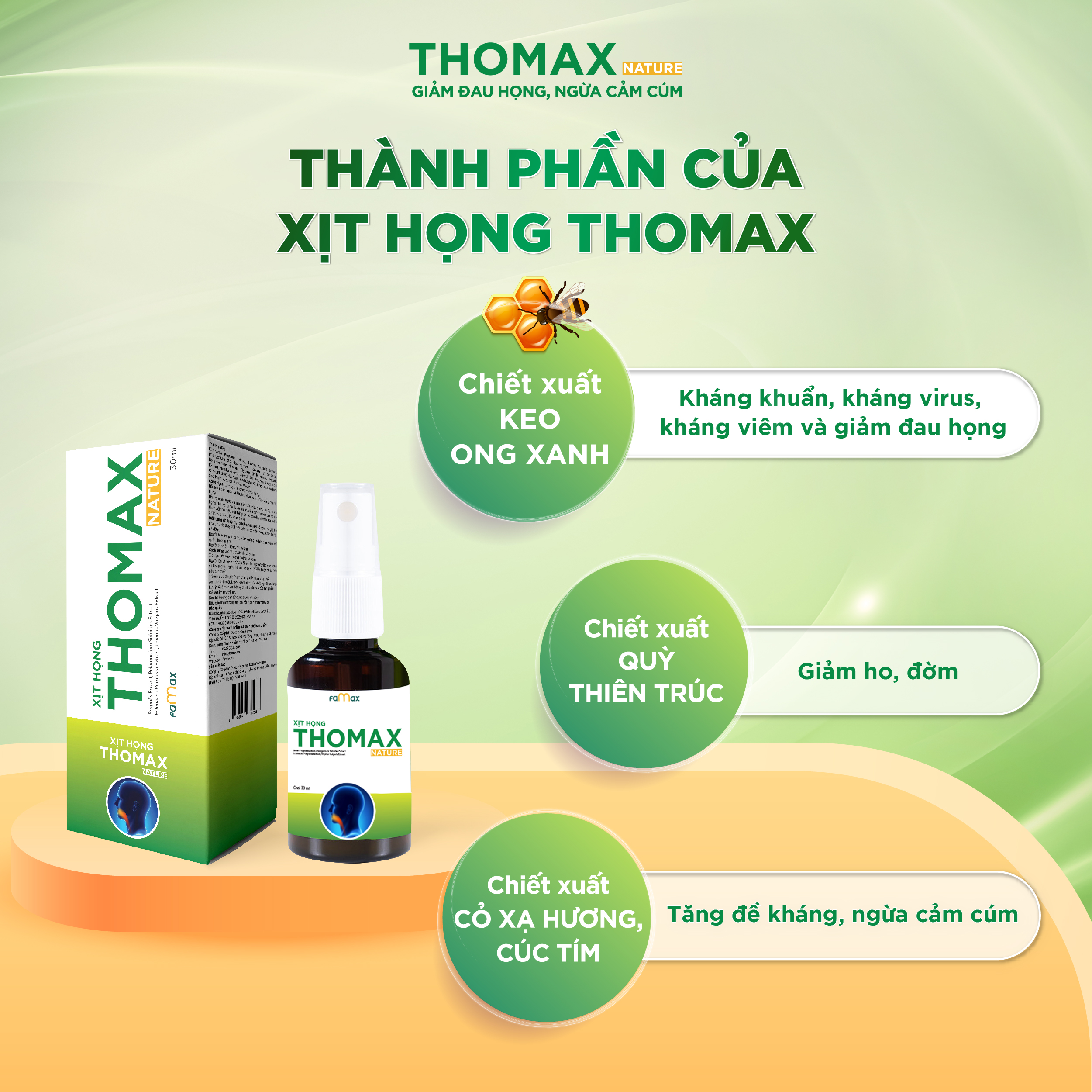 Thomax là sản phẩm an toàn, lành tính khi sử dụng lâu dài